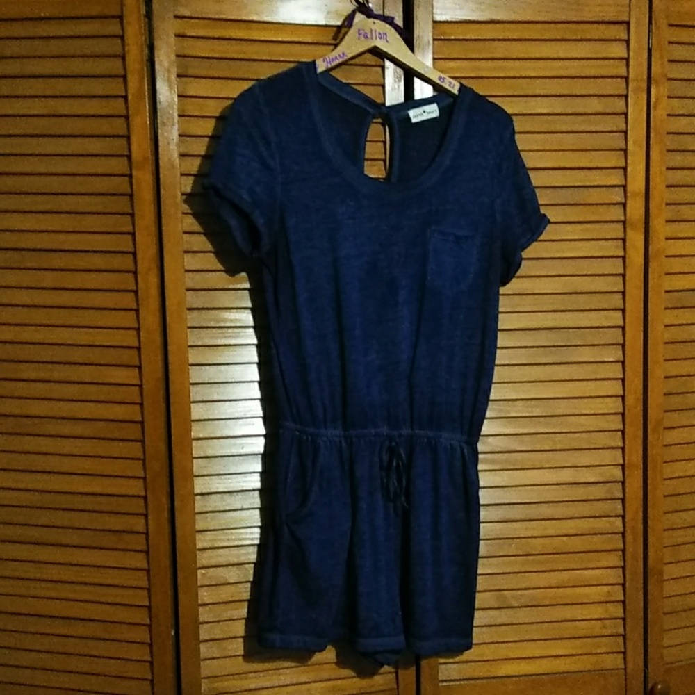 Blue romper